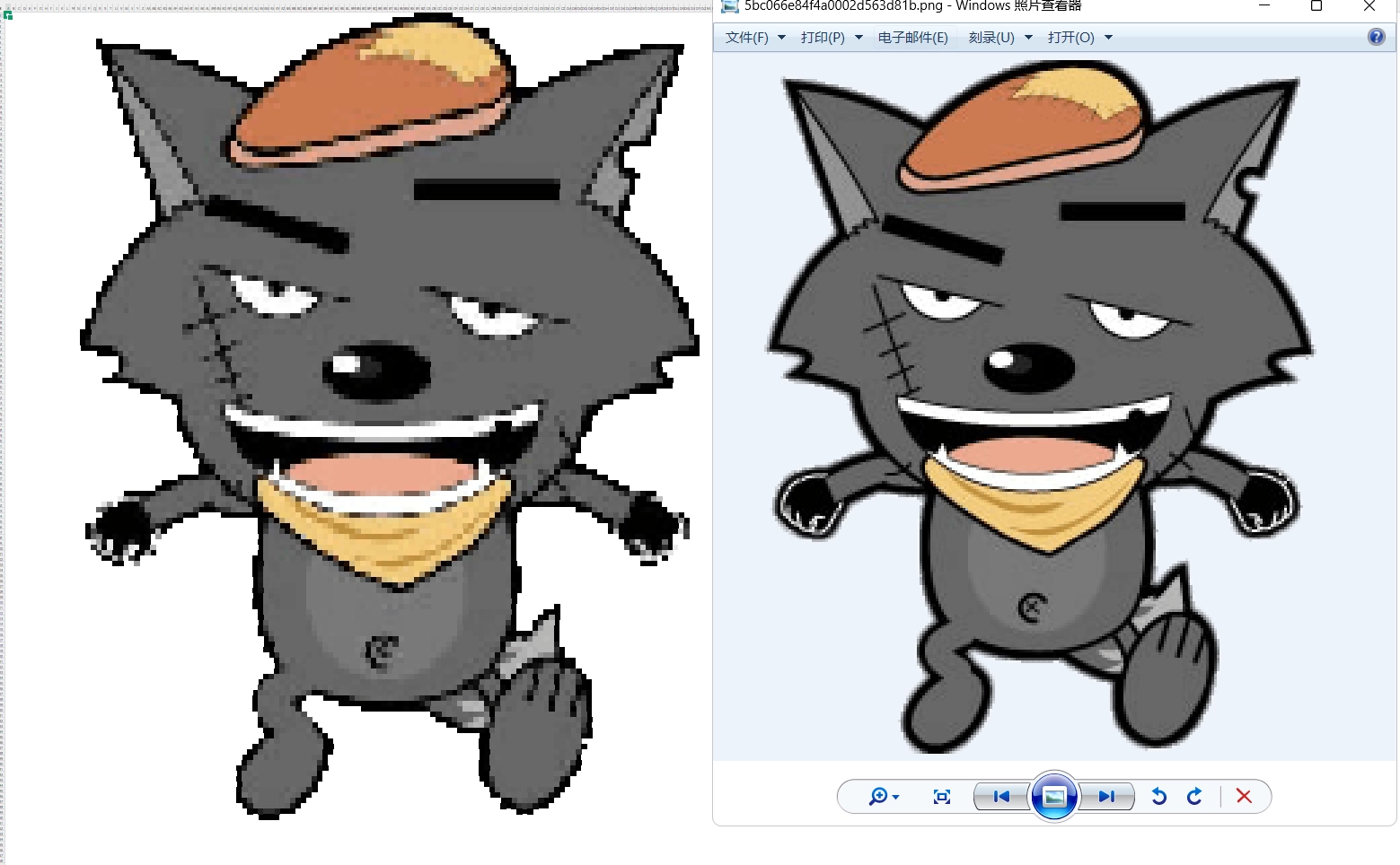 Excel像素画生成Photo2Excel v1.0-黑猫博客