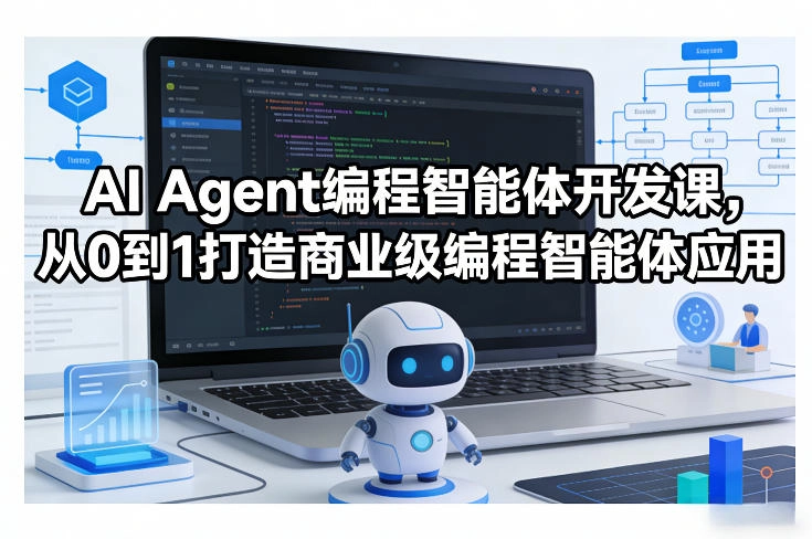 AI Agent编程智能体开发课，从0到1打造商业级编程智能体应用-黑猫博客