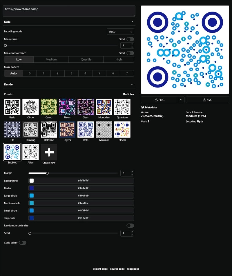 qrframe(开源在线二维码生成器网站源码)-黑猫博客