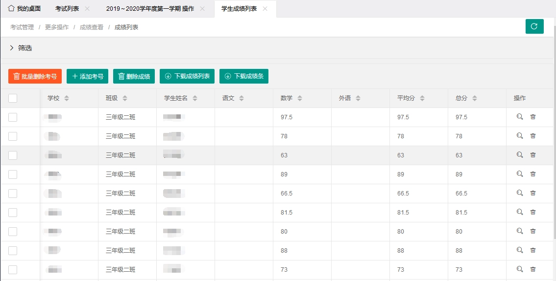 图片[2]-最新学生成绩管理系统源码 Tp6框架-黑猫博客