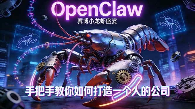 （17684期）OpenClaw，小龙虾-从产品到爆款的成长之路，手把手教你如何打造一个人的公司-黑猫博客
