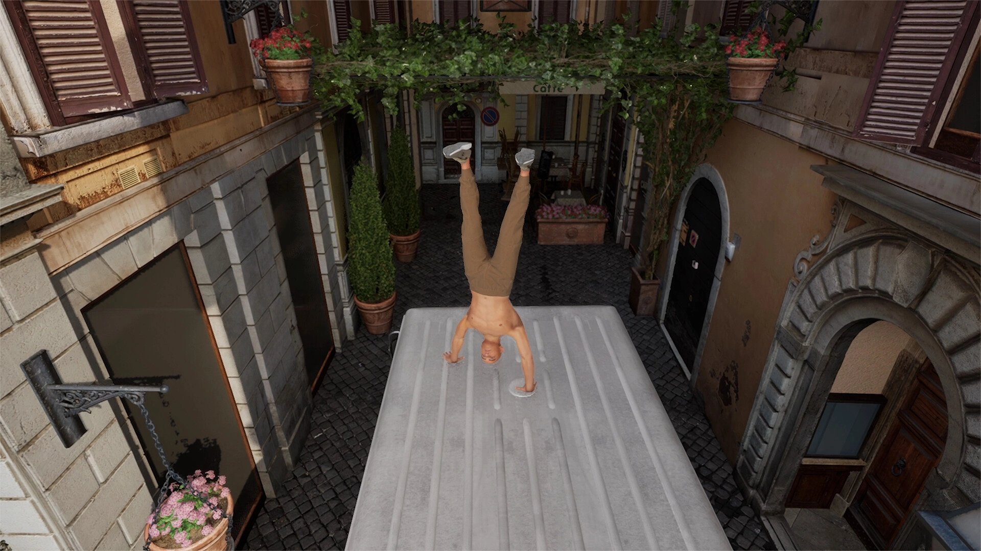 手倒立汉克/Handstand Hank-黑猫博客