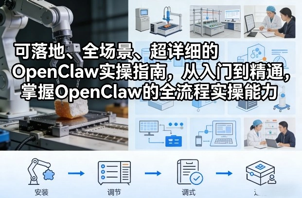 可落地、全场景、超详细的OpenClaw实操指南，从入门到精通，掌握OpenClaw的全流程实操能力-黑猫博客